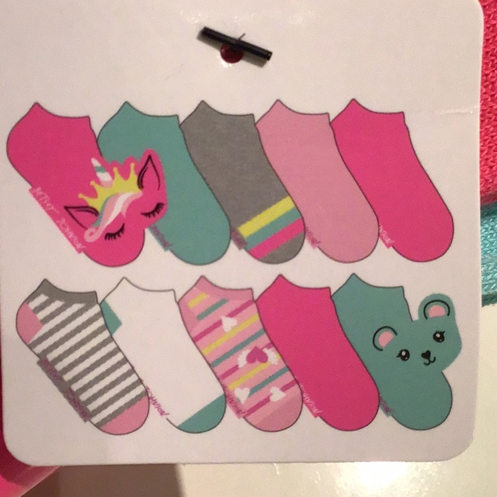 Betsey Johnson 10-pair Low Cut Socks